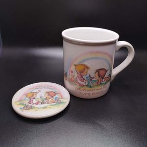 #5 Hallmark/A mug with coaster with matching lid